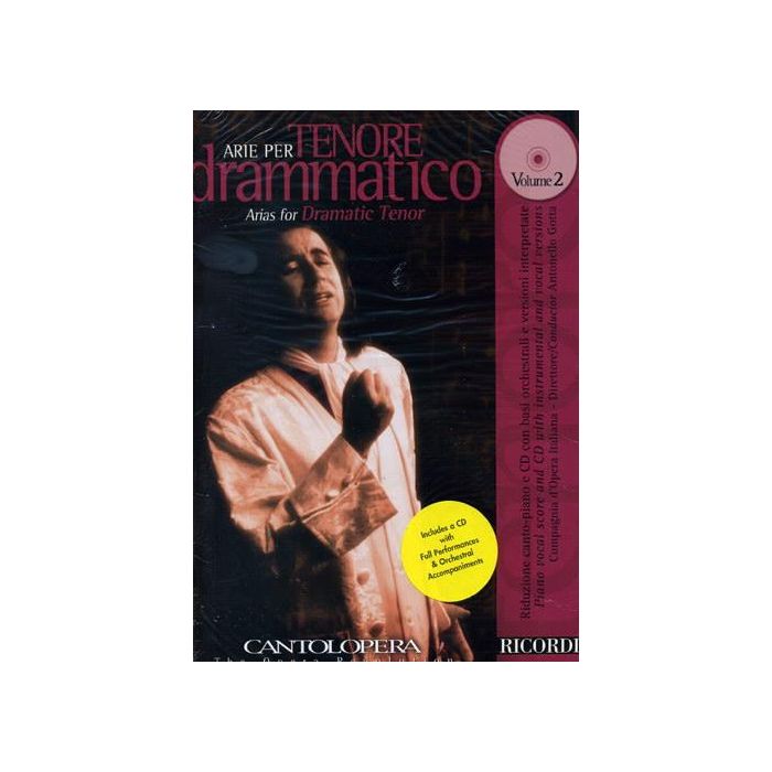 Cantolopera: Arie Tenore Drammatico Vol.2 con Cd main product photo