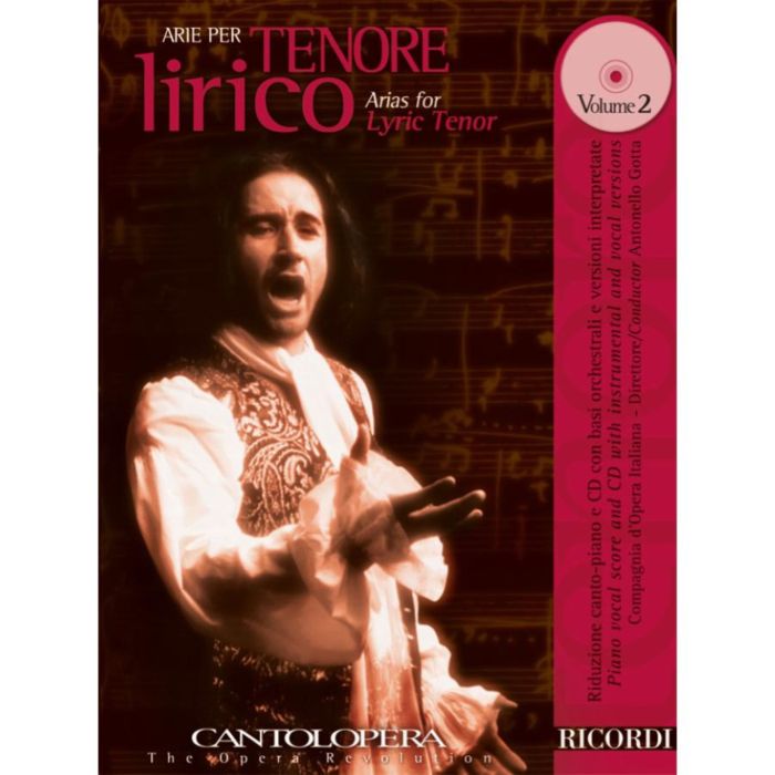 Cantolopera: Arie Tenore Lirico Vol. 2 con Cd main product photo