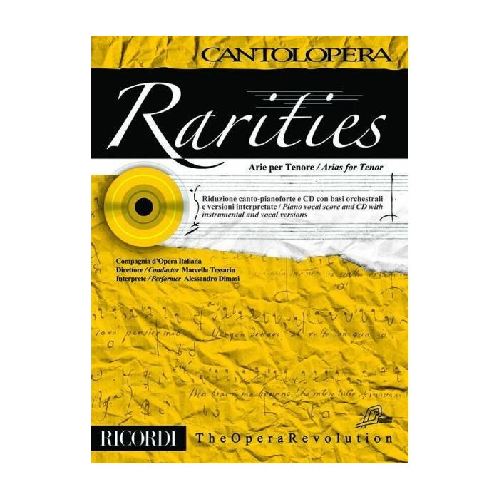Cantolopera: Rarities Arie per Tenore Vol.2 con Cd main product photo