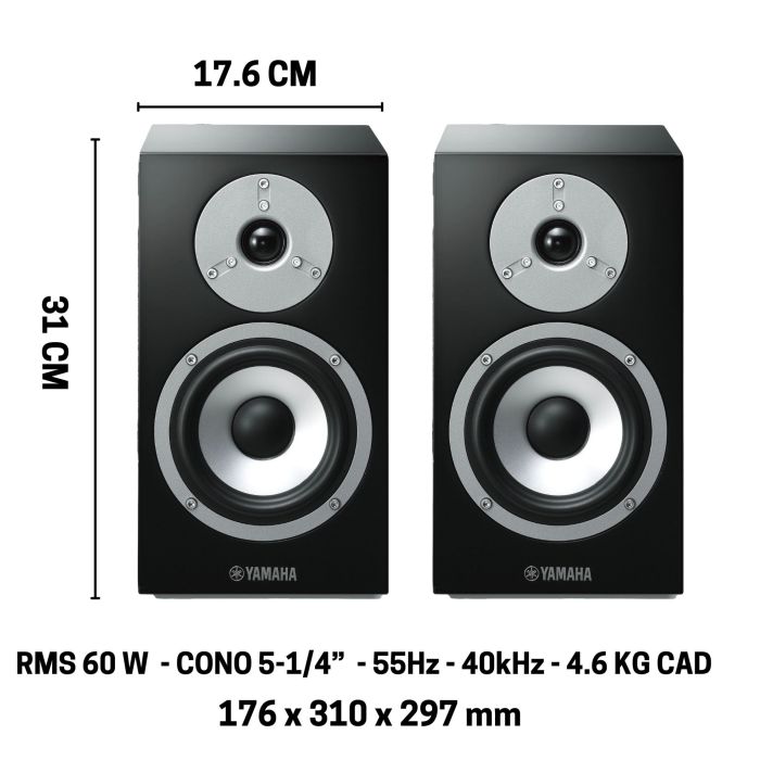 Yamaha NS-BP301 BLACK Coppia main product photo