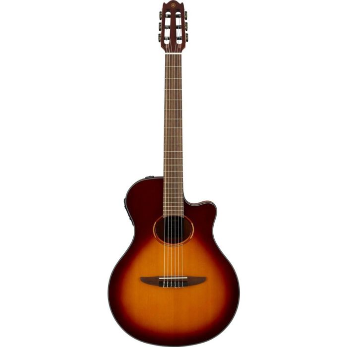 Chitarra Classica Elettrificata Yamaha NTX1BS brown sunburst main product photo