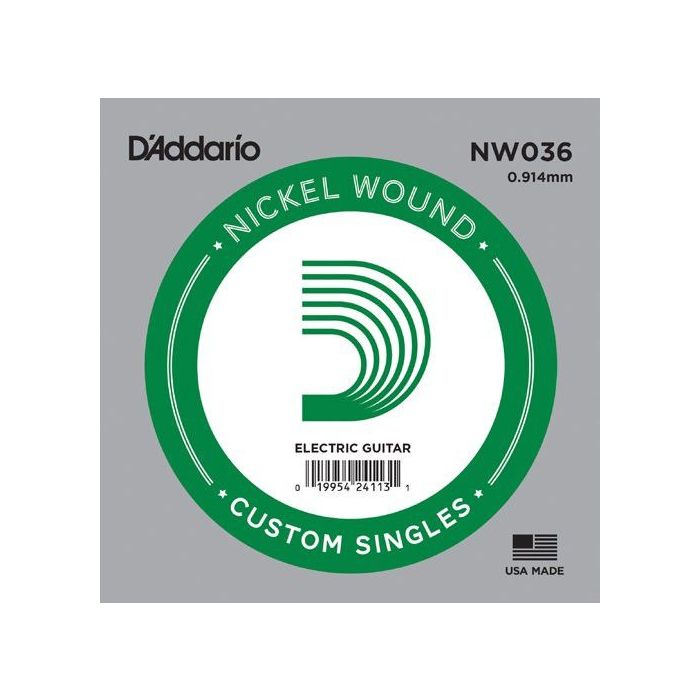 D`Addario NW036 main product photo