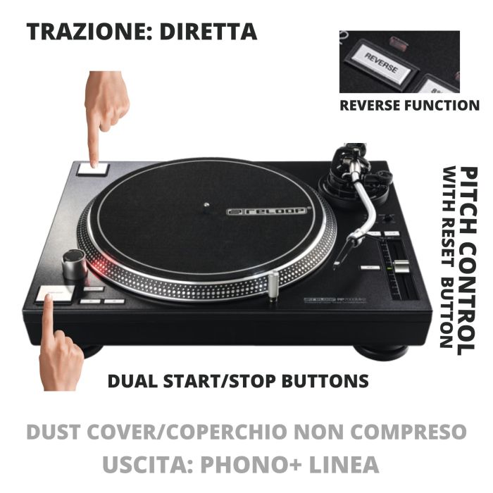 Reloop RP-7000 MKII SENZA TESTINA main product photo