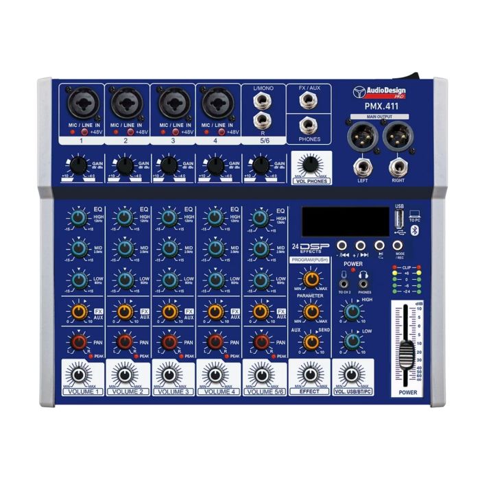 Audio Design PMX.411 bluetooth main product photo