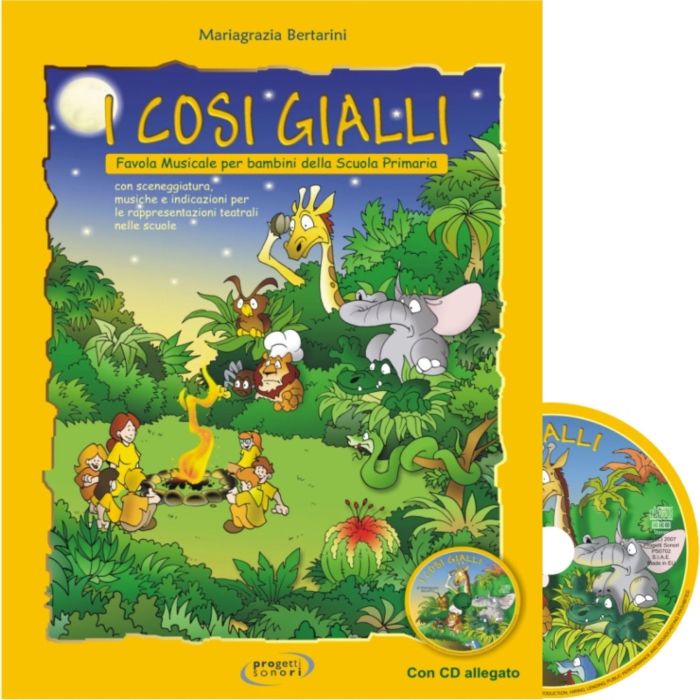 M.Bertarini I Cosi Gialli Fiaba Musicale con cd main product photo