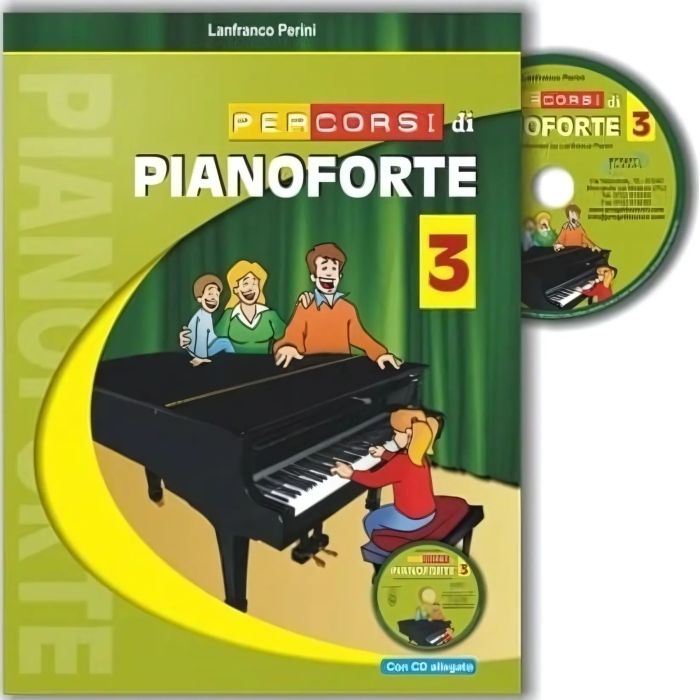 L.Perini Percorsi di Pianoforte Vol.3 con Cd main product photo