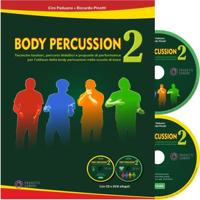 C.Paduano R.Pinotti Body Percussion Vol.2 con Dvd main product photo
