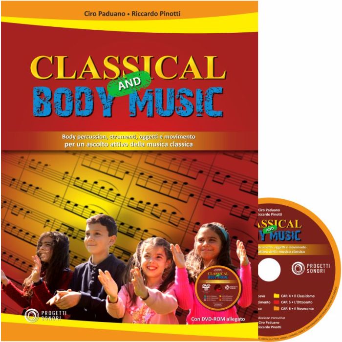 C.Paduano R.Pinotti Classical and Body Music con Dvd main product photo