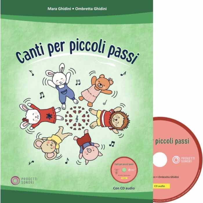 M.Ghidini O.Ghidini Canti per piccoli passi con cd main product photo