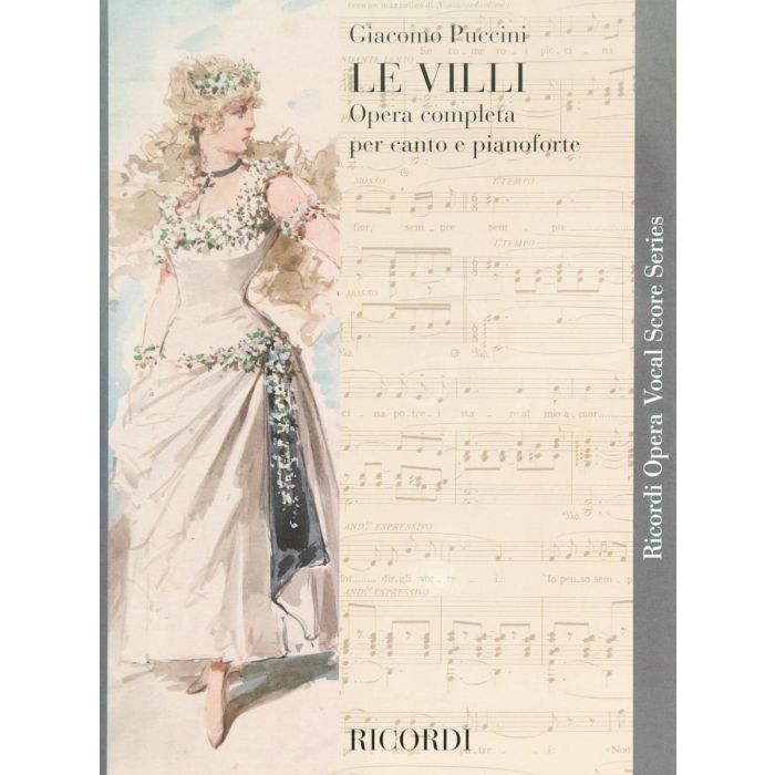 G.Puccini Le Villi opera completa per canto e pianoforte main product photo