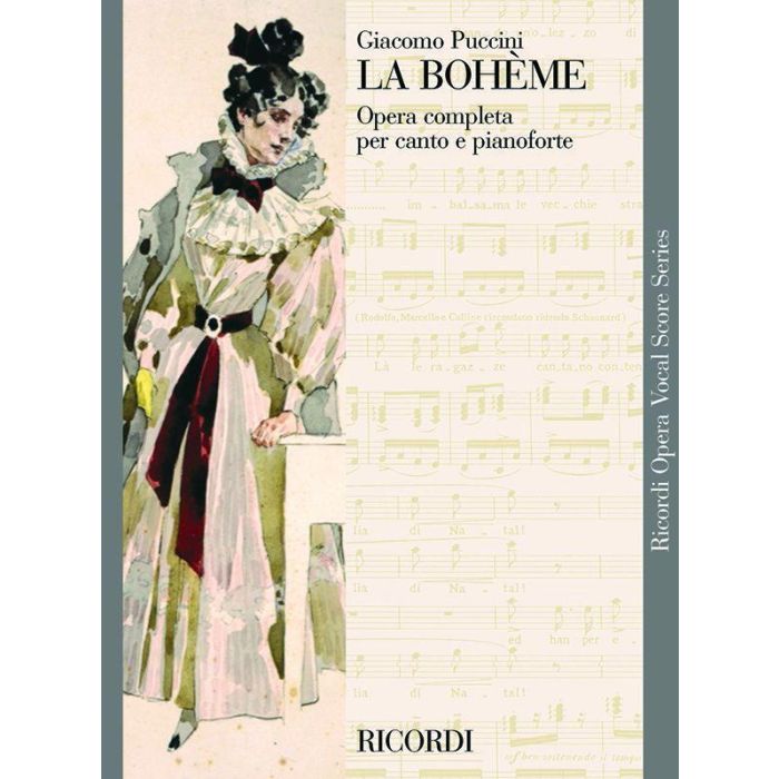 G.Puccini La Bohème opera completa per canto e pianoforte Ed.Ricordi main product photo