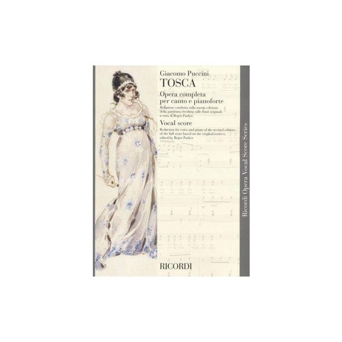 G.Puccini Tosca opera completa per canto e pianoforte Ed.Ricordi main product photo