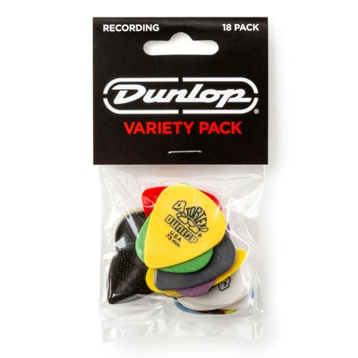 Blister plettri Dunlop PVP120 Recording Pick Variety Packs 18pz main product photo