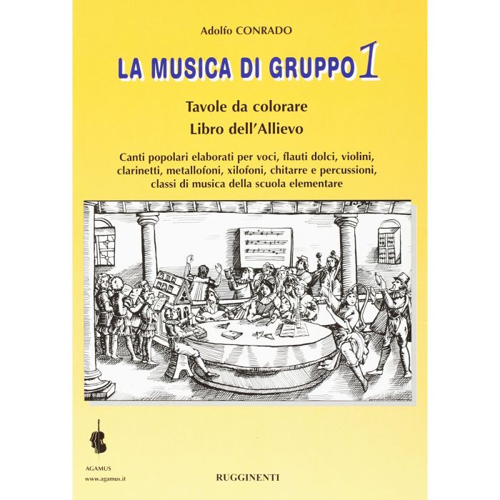 A.Conrado La Musica di Gruppo 1 Libro Allievo main product photo