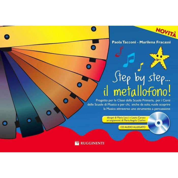 P.Tacconi M. Fracassi Il Metallofono Step by Step con cd main product photo