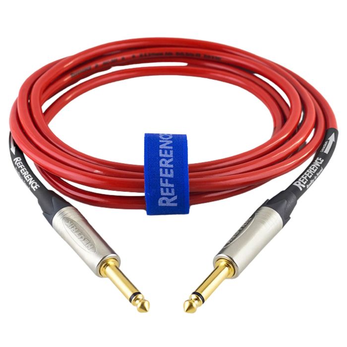 Cavo Jack/Jack 3 mt Reference RICS01R-RE-JJ-3-N rosso connettori Neutrik main product photo