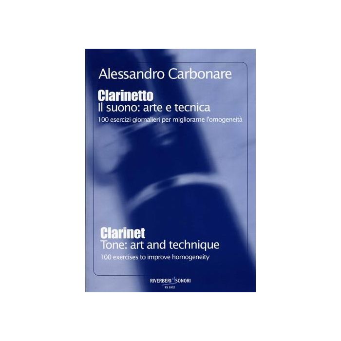 Carbonare Clarinetto Arte e Tecnica main product photo