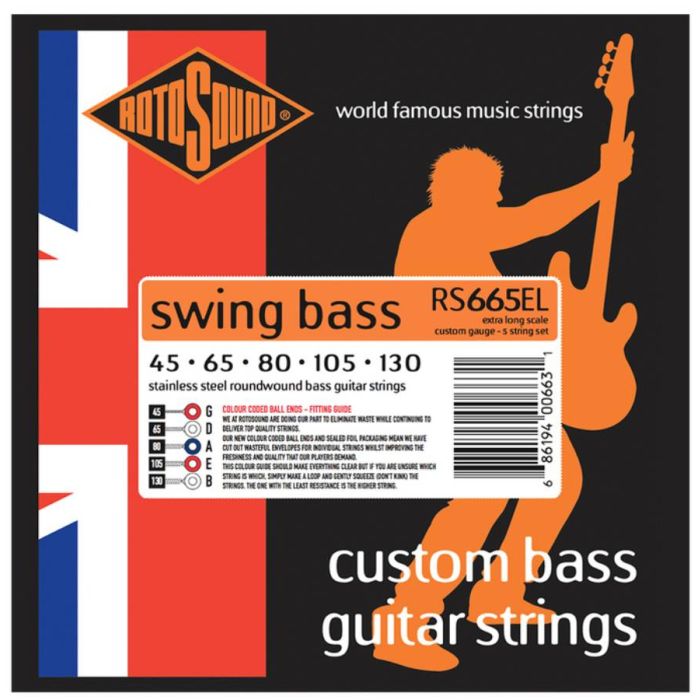 Rotosound RS665EL Swing 45-130 main product photo