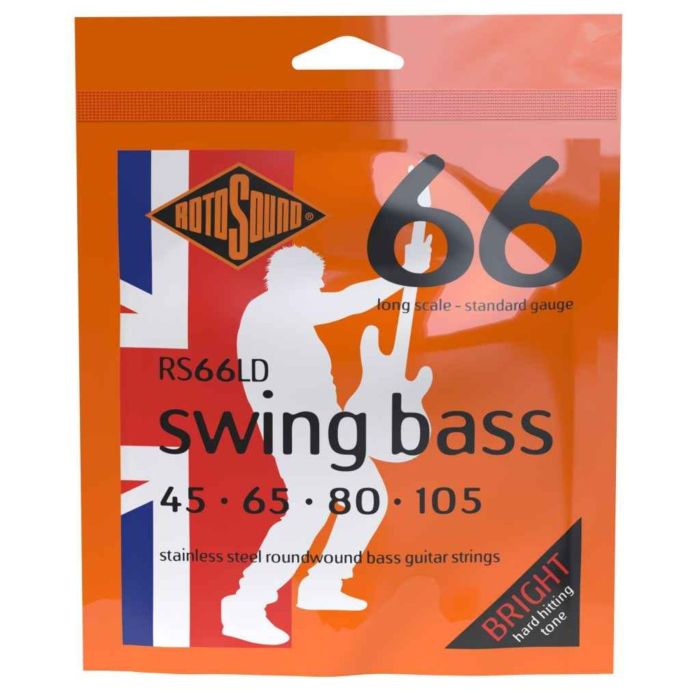 Corde Basso Elettrico Rotosound RS66LD Swing Bass 45-105 LS main product photo