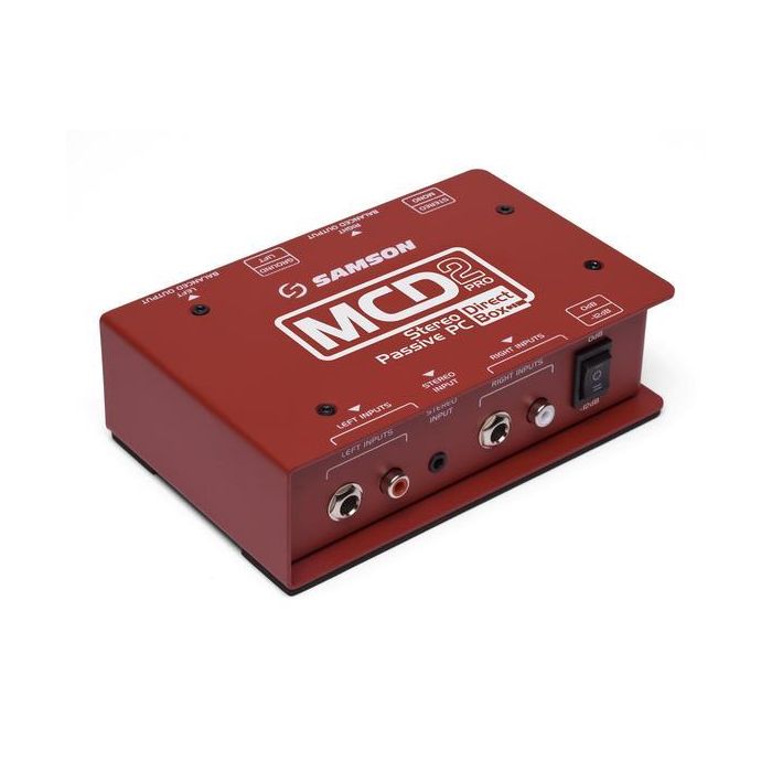 Samson MCD2PRO PC/DJ STEREO PASSIVA main product photo