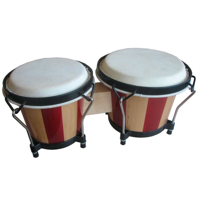 Bongos Soundsation SB-NW10-WS 6,5"+7,5" wood stripes main product photo