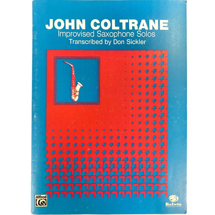John Coltrane Improvised Saxophone Solos Solos by Don Sticker main product photo