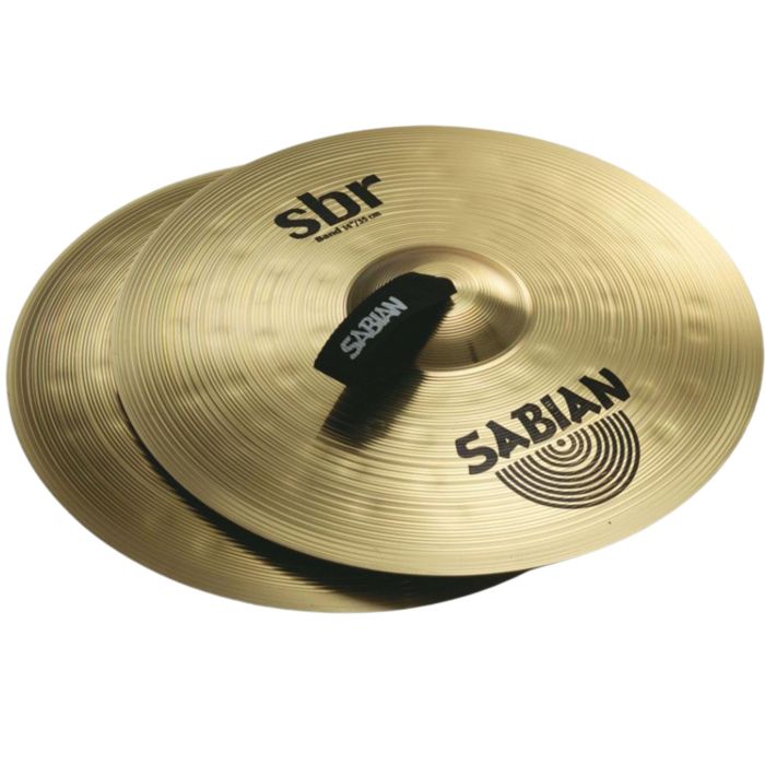 Sabian 14" SBR Marching Band Cymbals con manali main product photo