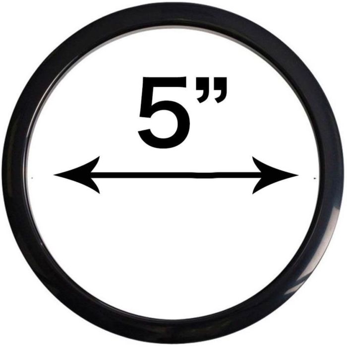 Gibraltar SCGPHP-5B Black bass drum hole main product photo