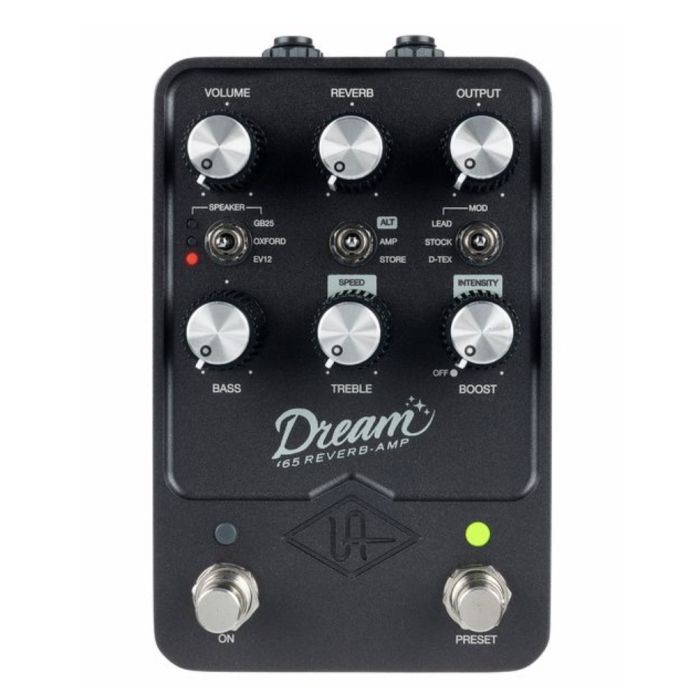Universal Audio UAFX DREAM '65 reverb main product photo