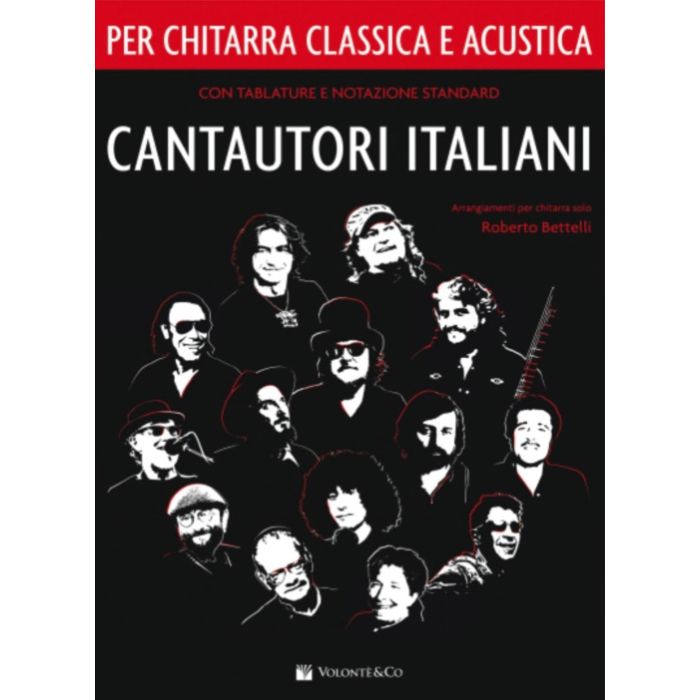 R.Bettelli CANTAUTORI ITALIANI PER CHITARRA CLASSICA E ACUSTICA main product photo