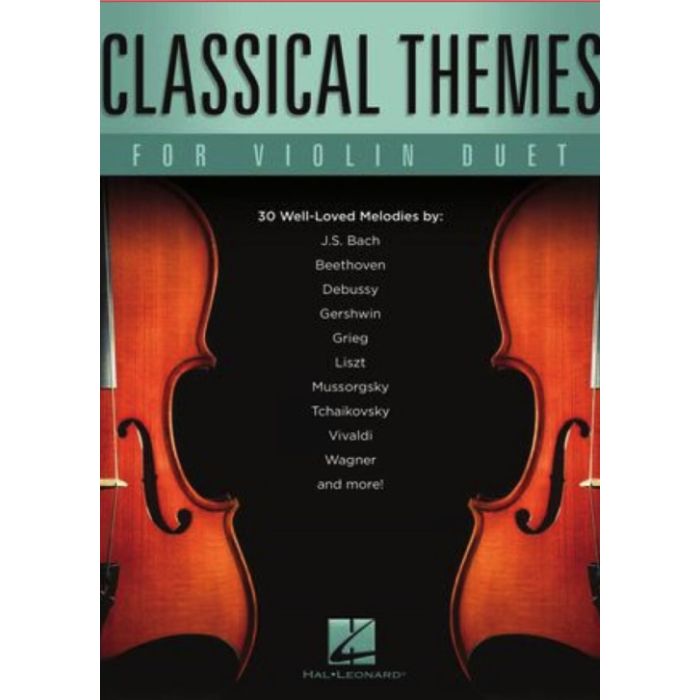 Classical Themes for Violin duet Duetto Violini  main product photo