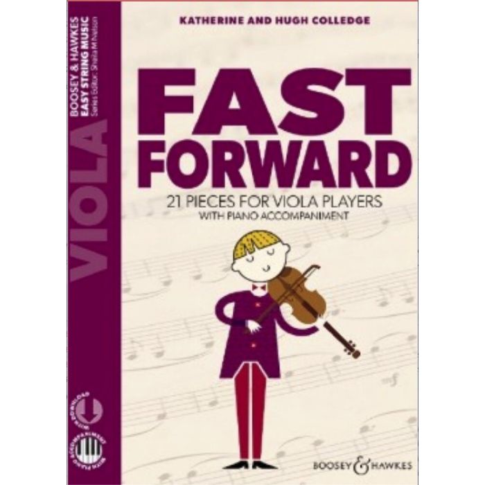 Fast Forward 21 pezzi per Viola con accompagnamento al pianoforte  main product photo