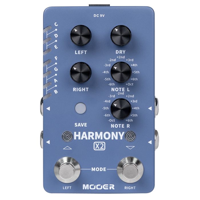 Pedale Mooer HARMONY X2 main product photo