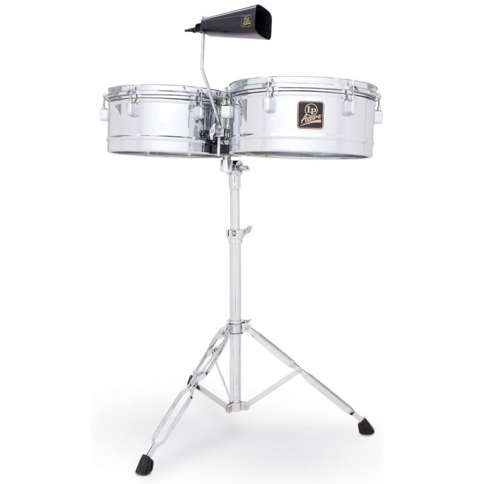 LP Aspire 13"-14" Timbales Chrome main product photo