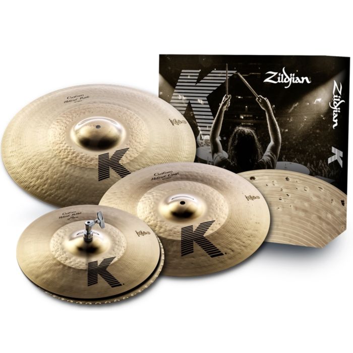 Zildjian KCH390 K Custom Hybrid Cymbal Pack main product photo