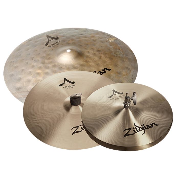 Set Piatti Zildjian CITYP248 City pack HH 12", Ride 18", Crash 14" main product photo