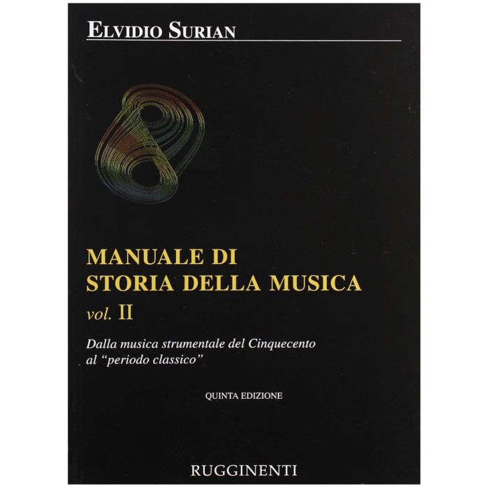 E.Surian Manuale di Storia della musica Vol.II main product photo
