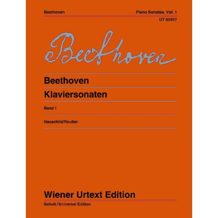 Piano Sonatas book 1 Ludwig van Beethoven main product photo