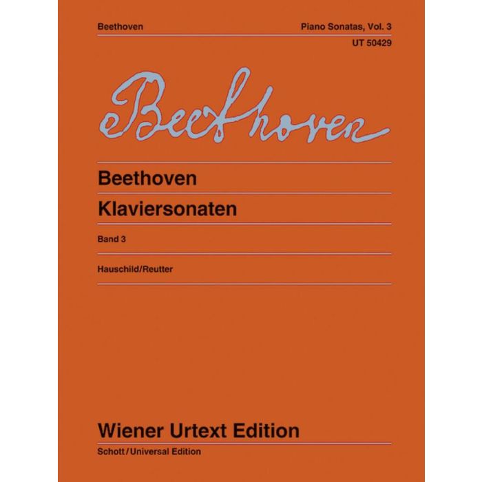 Piano Sonatas book 3 Ludwuìing van Beethoven main product photo