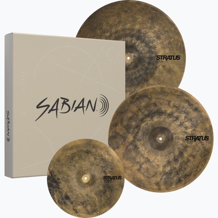 Sabian Stratus Dry Performance Set 15" HH 19" Crash 22" Ride Set Piatti main product photo