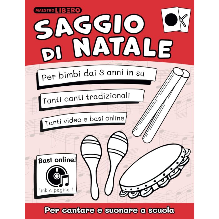 Saggio di Natale per cantare e suonare a scuola Maestro Libero main product photo