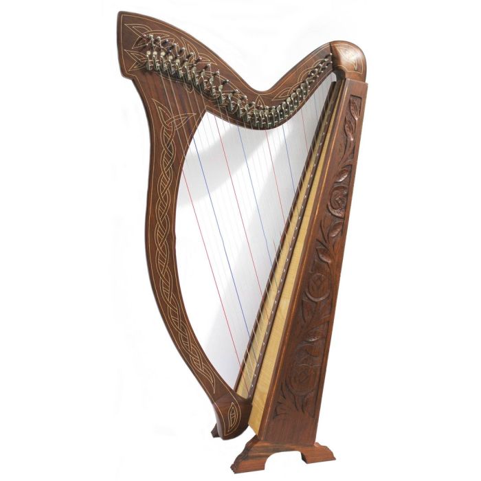 Arpa Celtica Croson 29 corde semitoni co n borsae chiave main product photo