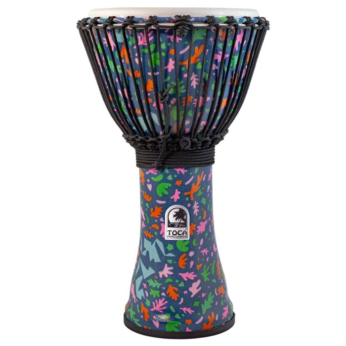 Toca SFDJ-12FD Djembe 12" Freestyle Rope Tuned autumn day main product photo