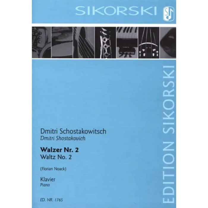 Shostakovich Walzer nr.2 arrangiatore Florian Noack piano main product photo