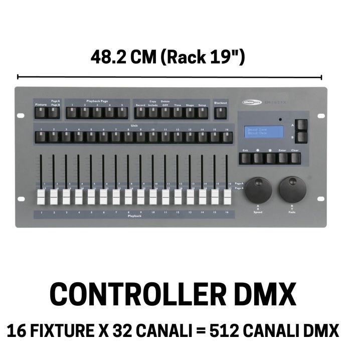 Showtec SM-16/2 FX main product photo