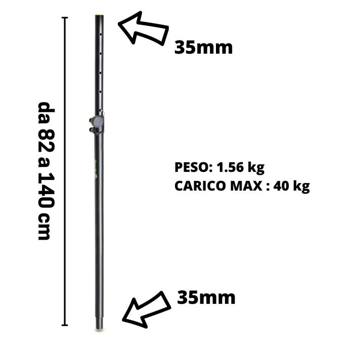 Distanziale cassa sub Gravity SP 3332 B main product photo