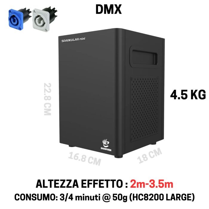 Showven SPARKULAR MINI DMX Fontana luminosa main product photo