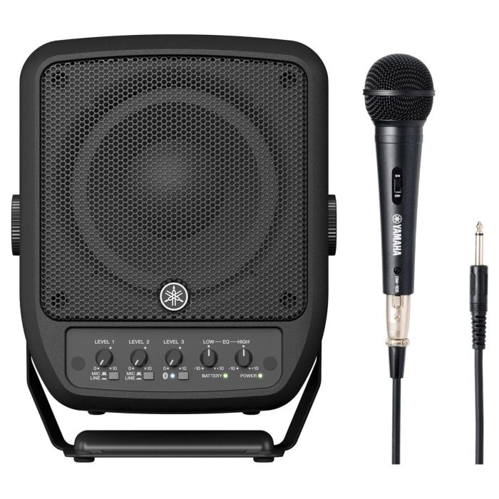 Yamaha Stagepas 100BTR con microfono DM105 main product photo