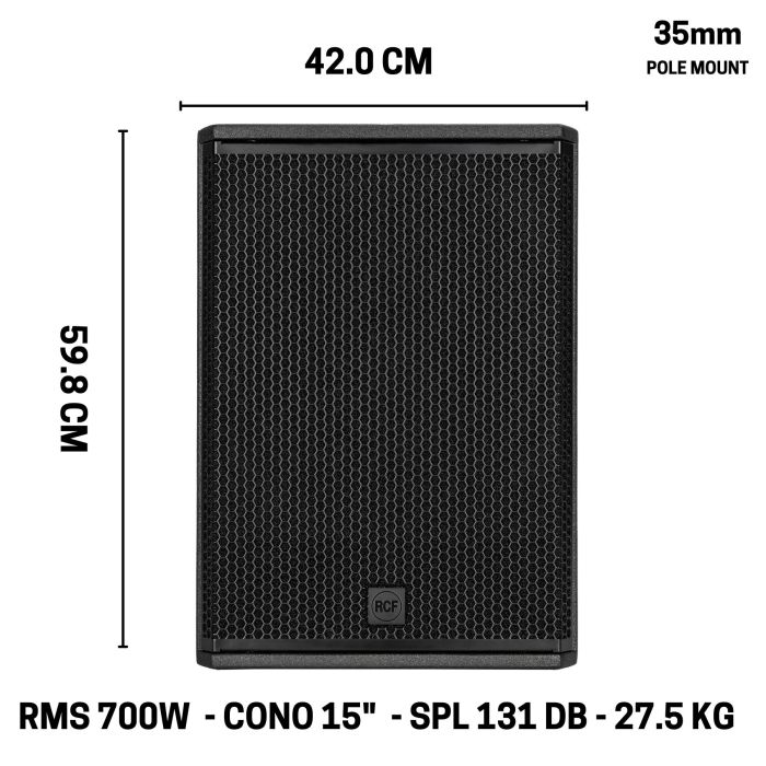RCF SUB 705-AS MK3 main product photo