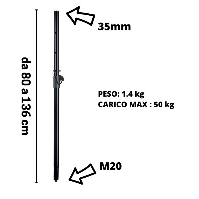 Distanziale cassa sub Soundsation SUBST100-20 main product photo